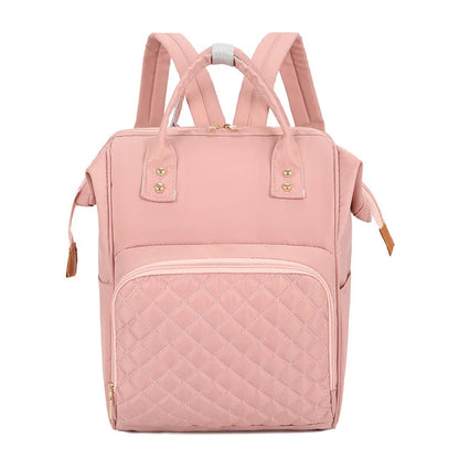 Personalized Embroidery Cartoon Cute Diaper Bag Backpack For Mom Baby Bags Waterproof Large Capacity Multi-Function Backpack