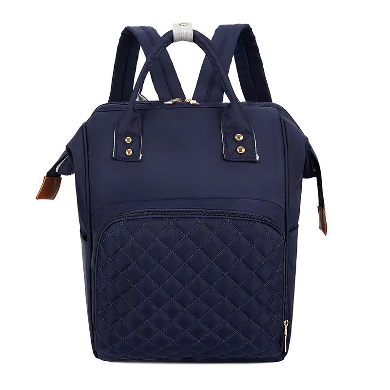 Personalized Embroidery Cartoon Cute Diaper Bag Backpack For Mom Baby Bags Waterproof Large Capacity Multi-Function Backpack