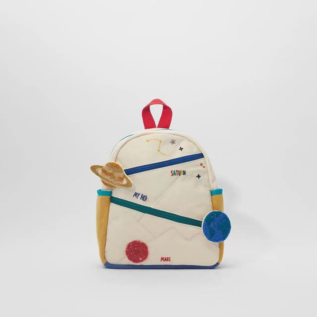 Personalized Embroidery Kids Space Backpack Astronaut Toddler Backpack Kids Planet Backpack Little Children Space Backpack