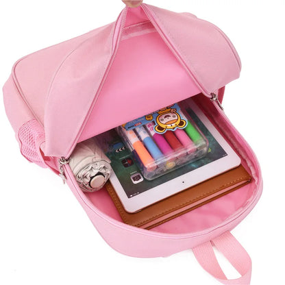 Personalized Girl Dance Bag Custom Name Nylon Backpack Pink Ballet Little Girl Storage Bag Sequin Decoration Child's School Bag