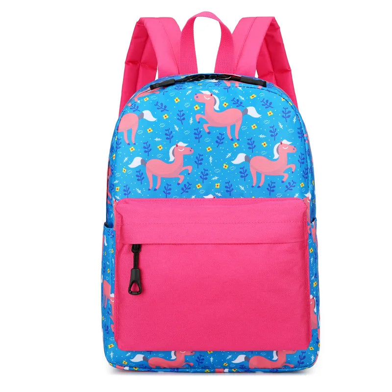 Personalized Kids Backpack Space Astronaut Kindergarten Preschool Cute Multi Compartment Preschool Backpack, Custom Your Name