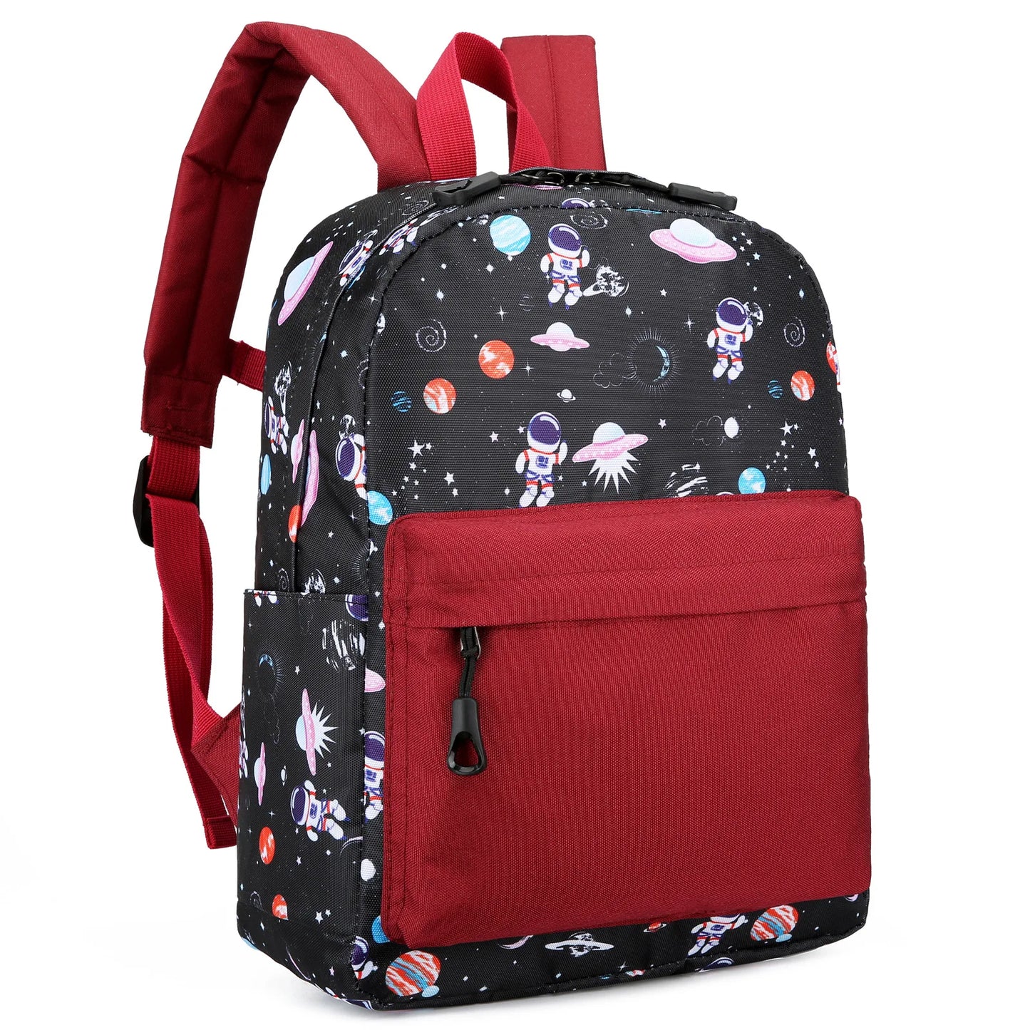 Personalized Kids Backpack Space Astronaut Kindergarten Preschool Cute Multi Compartment Preschool Backpack, Custom Your Name