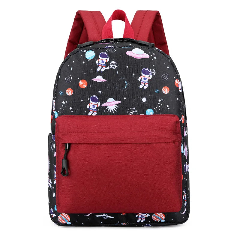Personalized Kids Backpacks Custom Name Cute Lightweight Water Resistant Preschool Backpack for Boys and Girls Chest Strap