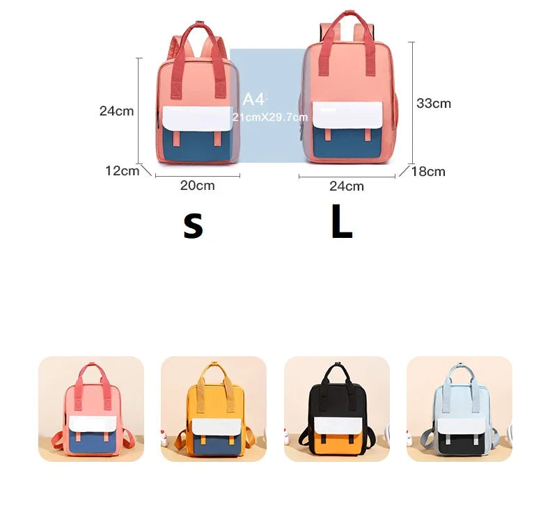 Personalized Name Cute Toddler Backpack Schoolbag for Boys Girls,Kindergarten Bag Preschool Nursery Travel Bag with Chest Clip