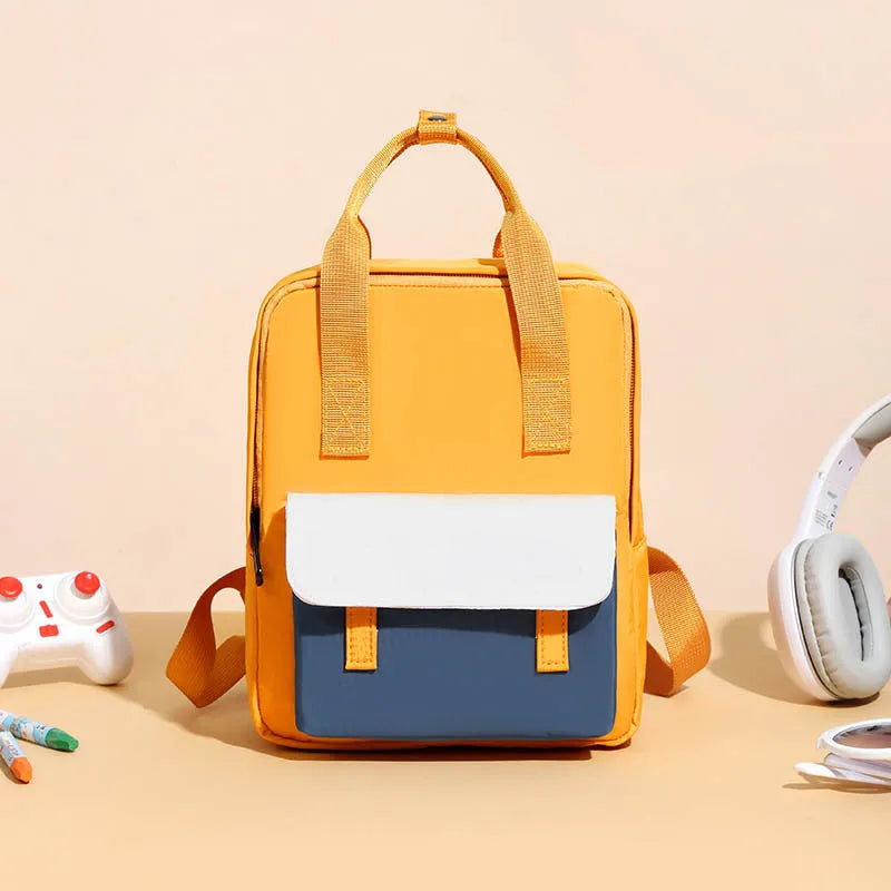 Personalized Name Cute Toddler Backpack Schoolbag for Boys Girls,Kindergarten Bag Preschool Nursery Travel Bag with Chest Clip