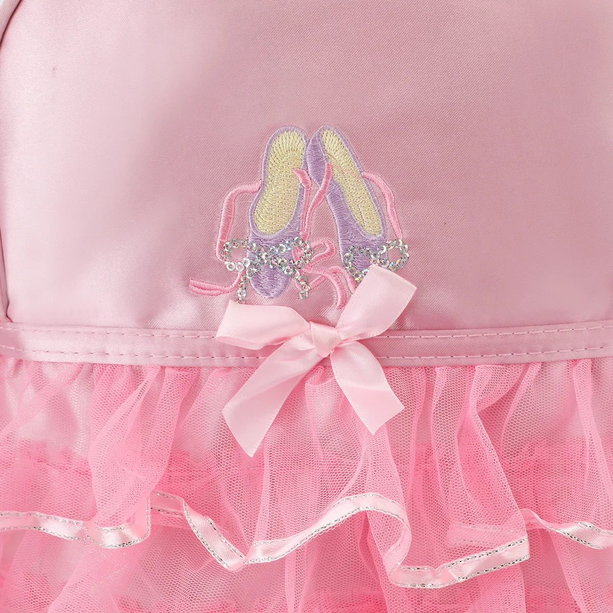 Personalized Name Princess Ballerina Backpack Embroidered Any Text Dance Bag for Toddler Girls Nylon Backpack Ballet Dance Bag