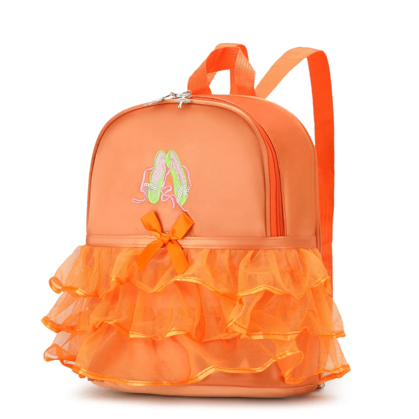 Personalized Name Princess Ballerina Backpack Embroidered Any Text Dance Bag for Toddler Girls Nylon Backpack Ballet Dance Bag