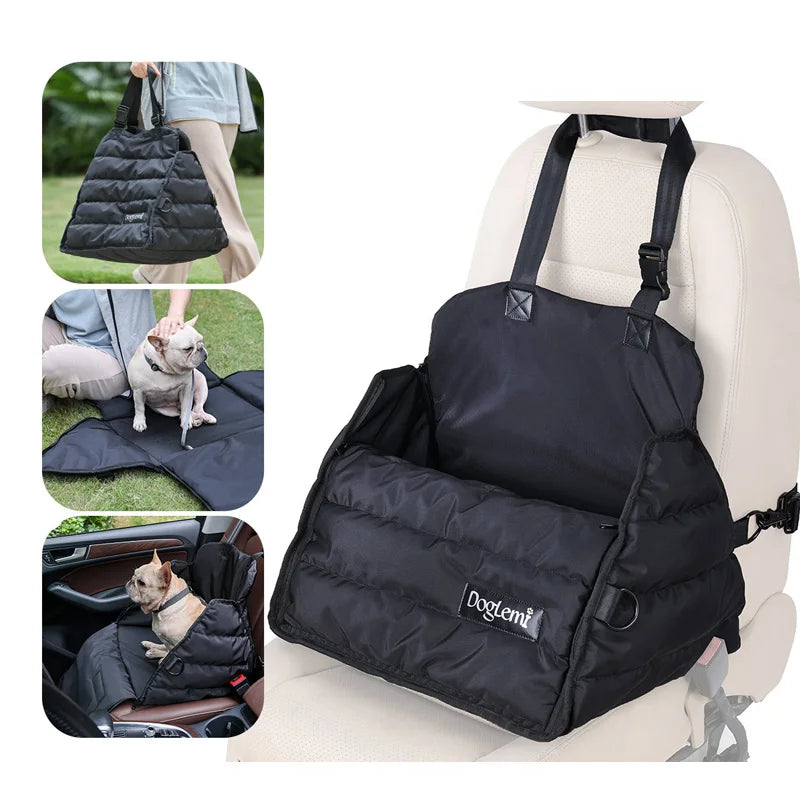 Pet Car Bag Multi functional Water Splashing Prevention Autumn and Winter Pet Bag
