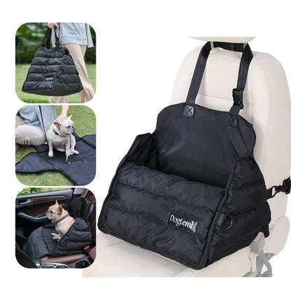 Pet Car Bag Multi functional Water Splashing Prevention Autumn and Winter Pet Bag