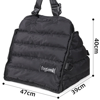 Pet Car Bag Multi functional Water Splashing Prevention Autumn and Winter Pet Bag