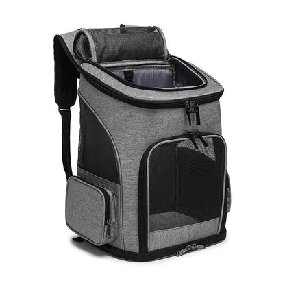 Pet Carrier Backpack for Cat Dog Carrier Bag Breathable Comfort Collapsible Pet Backpack Travel Bag Outdoor Hiking Camping