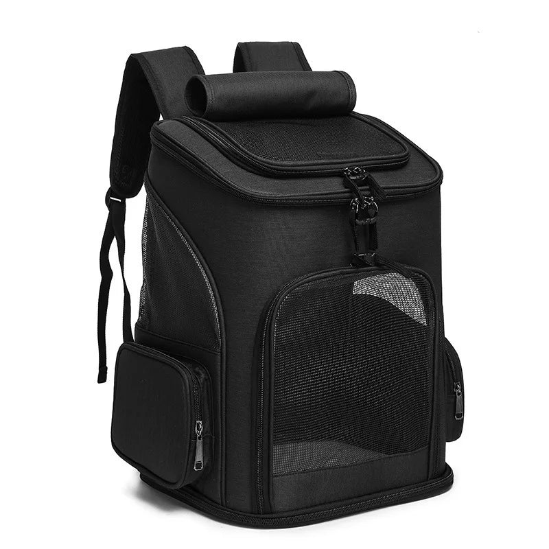 Pet Carrier Backpack for Cat Dog Carrier Bag Breathable Comfort Collapsible Pet Backpack Travel Bag Outdoor Hiking Camping