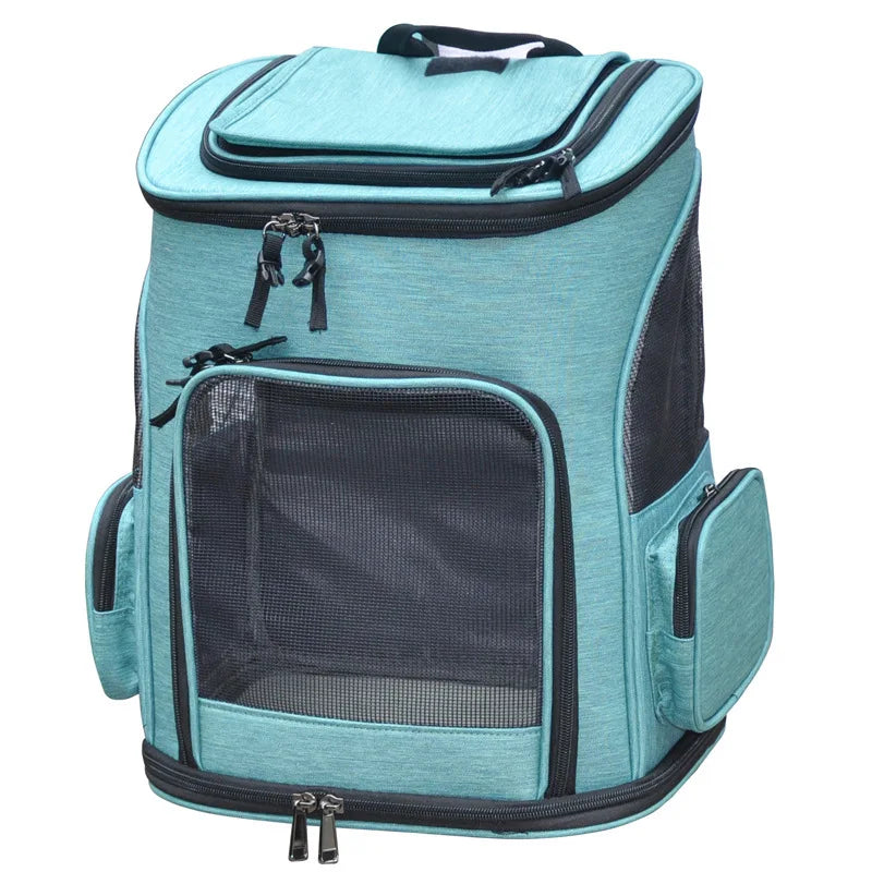 Pet Carrier Backpack for Cat Dog Carrier Bag Breathable Comfort Collapsible Pet Backpack Travel Bag Outdoor Hiking Camping