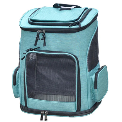 Pet Carrier Backpack for Cat Dog Carrier Bag Breathable Comfort Collapsible Pet Backpack Travel Bag Outdoor Hiking Camping