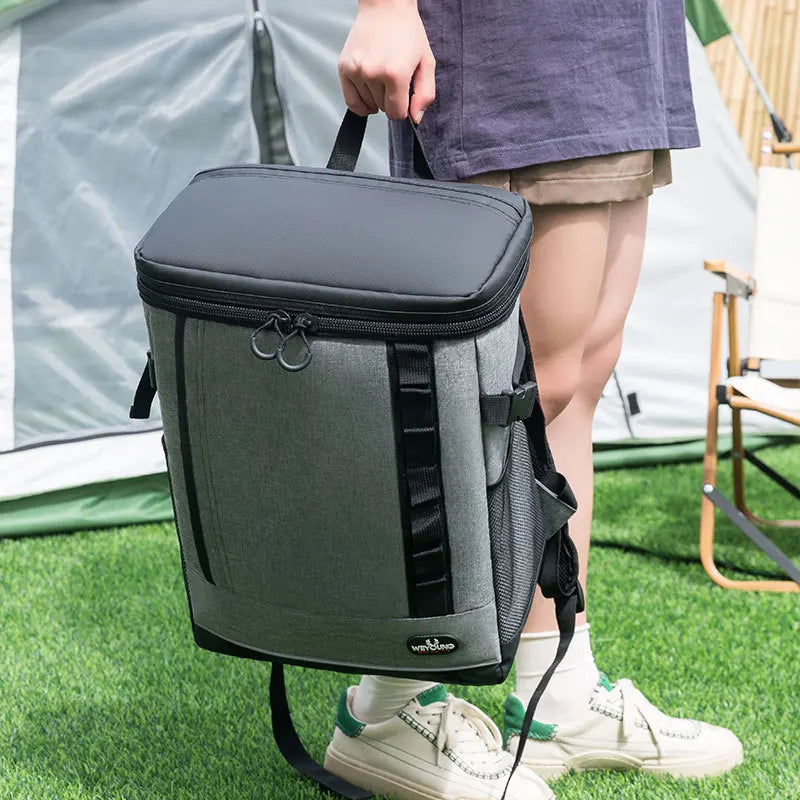 Picnic thermal cooler backpack for Beer Camping lunch bag For Food Drinks Beach Insulated Travel Leak-proof Refrigerator Bag