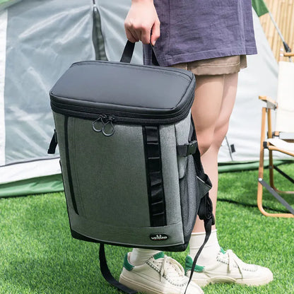 Picnic thermal cooler backpack for Beer Camping lunch bag For Food Drinks Beach Insulated Travel Leak-proof Refrigerator Bag