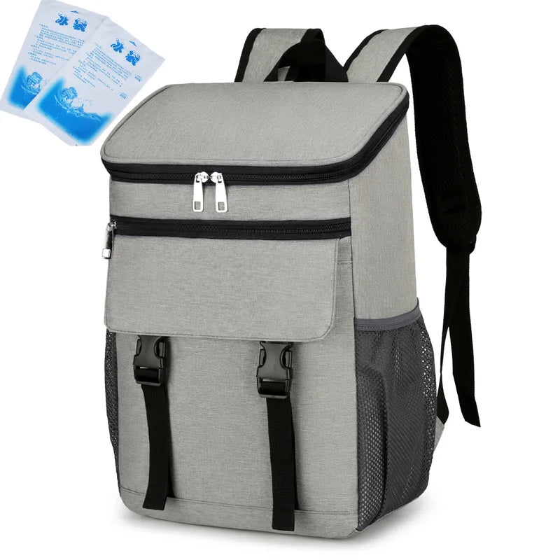 Picnic thermal cooler backpack for Beer Camping lunch bag For Food Drinks Beach Insulated Travel Leak-proof Refrigerator Bag