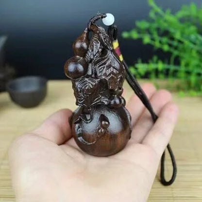 Piheimu Fuzhu Wooden Carving Crafts Pendant Handicrafts Handicrafts, Stationery, Wooden Carving Pendant,  Rope Decoration