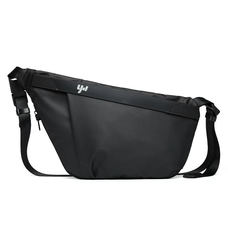 Pistol Gun Bag Men's Ultra-thin Chest Personal Messenger Bag Anti-theft Multi-function Shoulder Crossbody Bag Rich Compartment