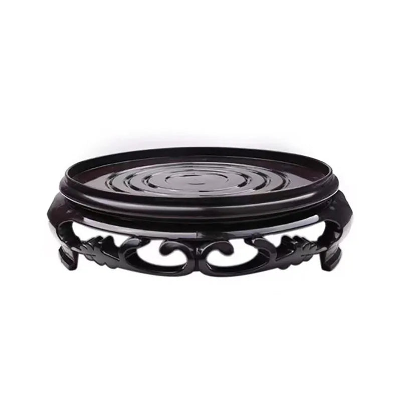 Plastic Waterproof Flower Pot Base, Tray Bracket, Round Decoration, Multi-Functional Teapot Vase, Fish Tank Base