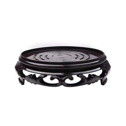 Plastic Waterproof Flower Pot Base, Tray Bracket, Round Decoration, Multi-Functional Teapot Vase, Fish Tank Base