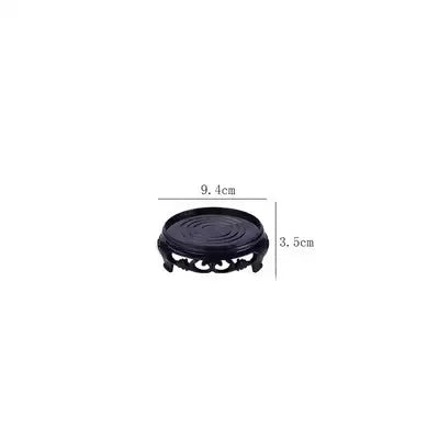 Plastic Waterproof Flower Pot Base, Tray Bracket, Round Decoration, Multi-Functional Teapot Vase, Fish Tank Base