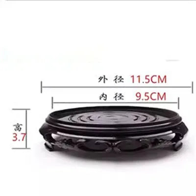 Plastic Waterproof Flower Pot Base, Tray Bracket, Round Decoration, Multi-Functional Teapot Vase, Fish Tank Base