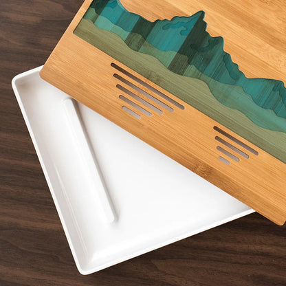 Plastics and Bamboo Tea Trays Tea Table Handmade Serving Tray Kung Fu Tea Accessories