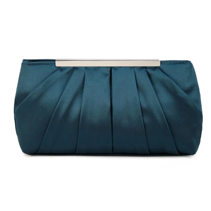 Pleated Handbag for Women Girl Crossbody Bags with Chain Fashion Evening Bag