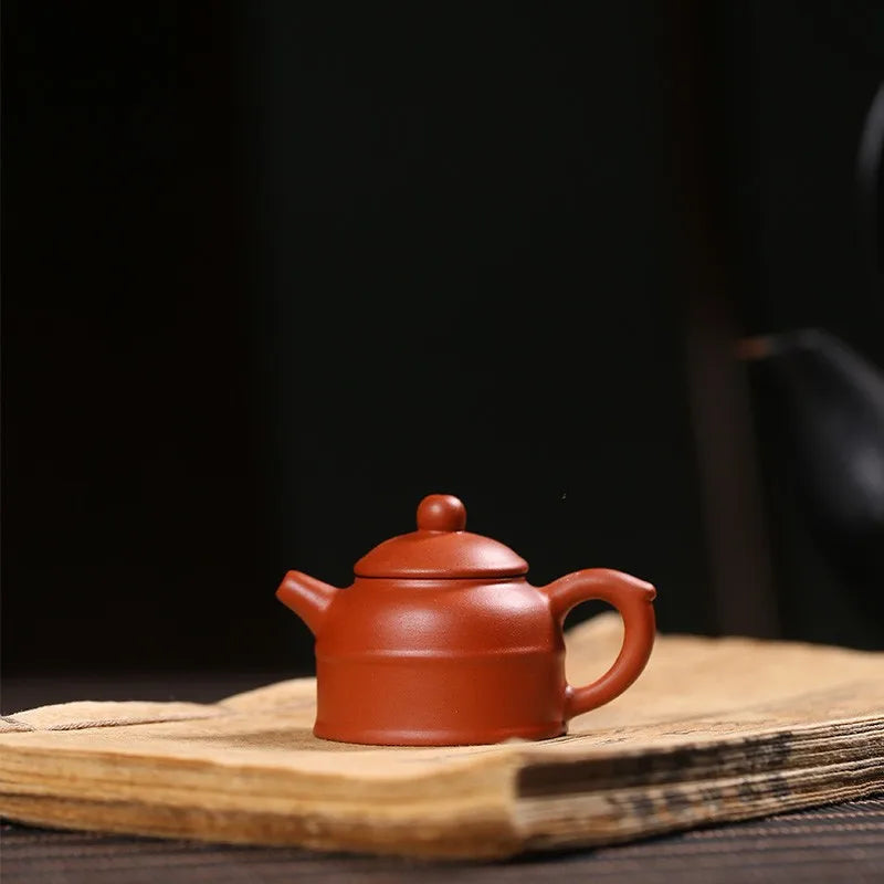 [Pocket] Mini Fingertip Pot Small Yixing Clay Teapot Yixing Play Pot Small Capacity Inverted Teapot Tea Ornaments Tea Table Deco