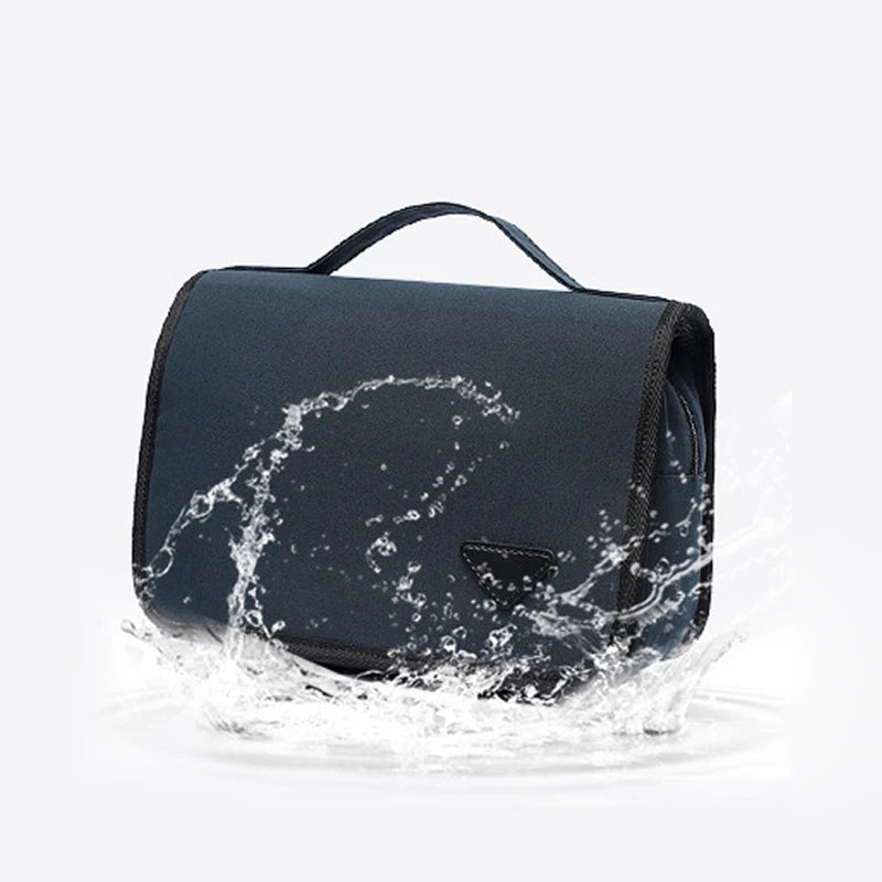 Polyester Toiletry Bag Men Waterproof Travel Bag Organizer Clear Makeup case Cosmetic Storage Box Portable Wash Bag