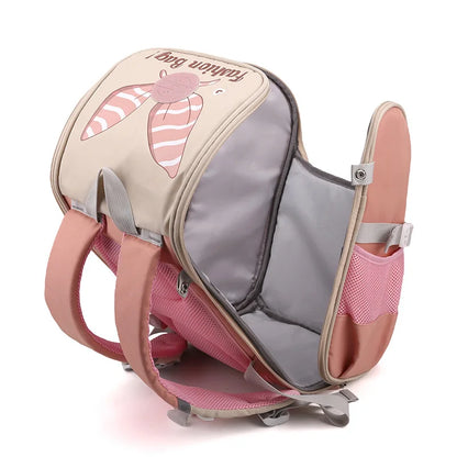 Pony Pendant Children Orthopedic School Bag For Teenage Girls Big Space School Backpack Cute Waterproof Kids Schoolbag Bookbag