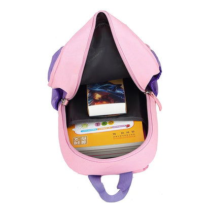 Popular Cartton Unicorn Kids School Backpacks for 2-6 years Kindergarten Toddler Best Nylon Children School Bags for Girls Boys