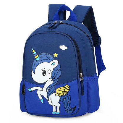 Popular Cartton Unicorn Kids School Backpacks for 2-6 years Kindergarten Toddler Best Nylon Children School Bags for Girls Boys