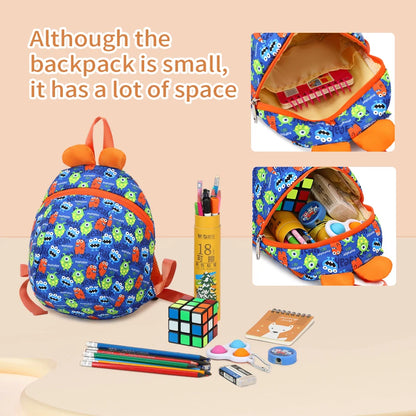 Popular Kindergarten Children Mochilas Escolares School Accessories Cute Cartoon Anti Loss Kids Shell Backpack School Bags