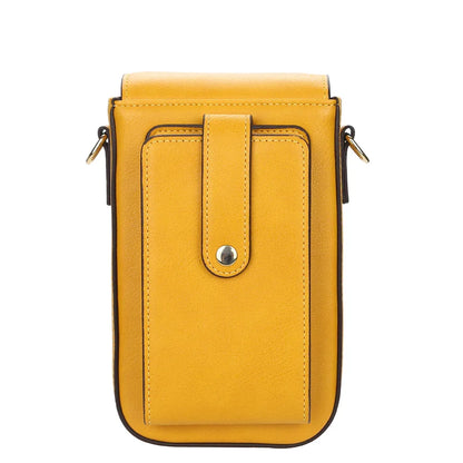 Popular New Women's Shoulder Bags Large Capacity Multiple Card Slots Leather Crossbody Bag for Lady Mini Women Phone Bag