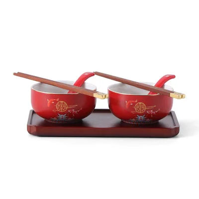 Porcelain Ceramic Coffee Cups Mug Tea Bowl Pair Service Ceremony Set For Household Office Home Accessories