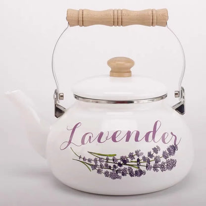 Porcelain Enamels Teapot Kettle Coffee Milk Teapot Medicine Pot Induction Cooking Gas Universal Household