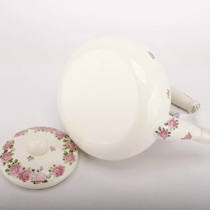 Porcelain Enamels Teapot Kettle Coffee Milk Teapot Medicine Pot Induction Cooking Gas Universal Household