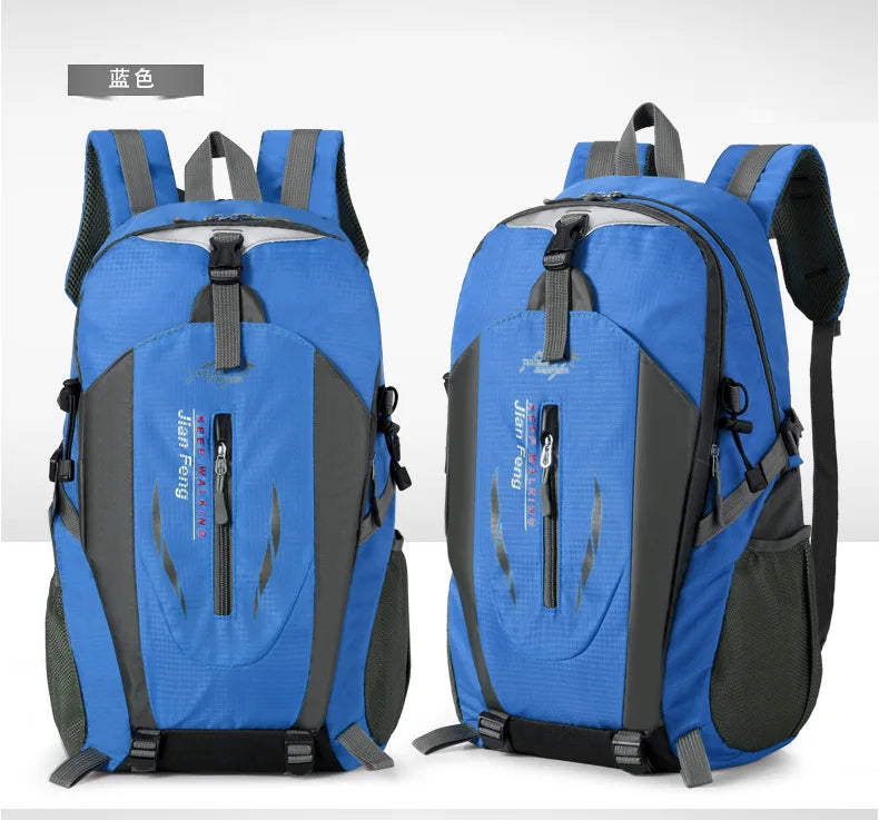 Portable 40L Outdoor Mountaineering Backpack Large Capacity Travel Bag Waterproof Lightweight Computer Bag Travel Backpacks