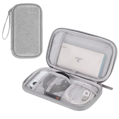 Portable Cable Winder Organizer Waterproof Storage Bag for Power Bank Digital Cable Case Earphone Oxford Cloth Earphone Case