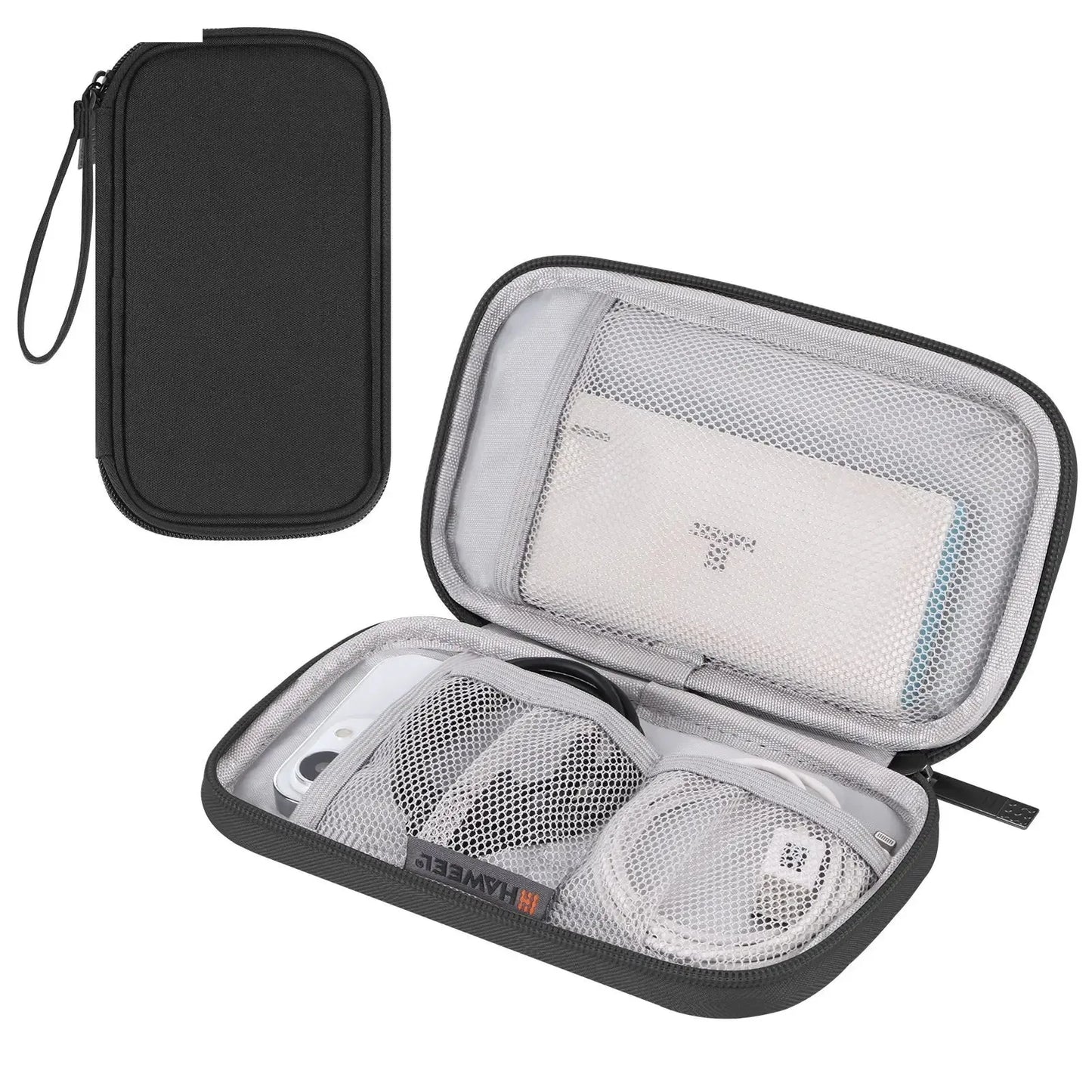 Portable Cable Winder Organizer Waterproof Storage Bag for Power Bank Digital Cable Case Earphone Oxford Cloth Earphone Case
