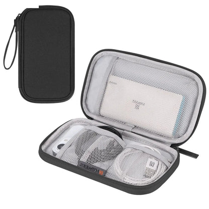 Portable Cable Winder Organizer Waterproof Storage Bag for Power Bank Digital Cable Case Earphone Oxford Cloth Earphone Case
