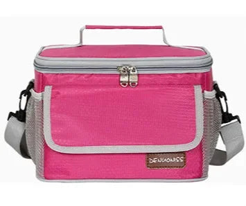Portable Insulated Bags Women Men Waterproof and Leakproof Cooler Fridge EVA 6L Thermal Lunch Food Picnic Outdoor Bento Bag Work
