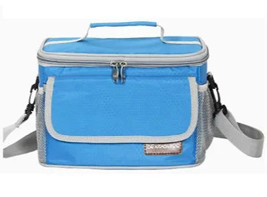 Portable Insulated Bags Women Men Waterproof and Leakproof Cooler Fridge EVA 6L Thermal Lunch Food Picnic Outdoor Bento Bag Work