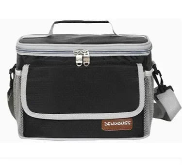 Portable Insulated Bags Women Men Waterproof and Leakproof Cooler Fridge EVA 6L Thermal Lunch Food Picnic Outdoor Bento Bag Work