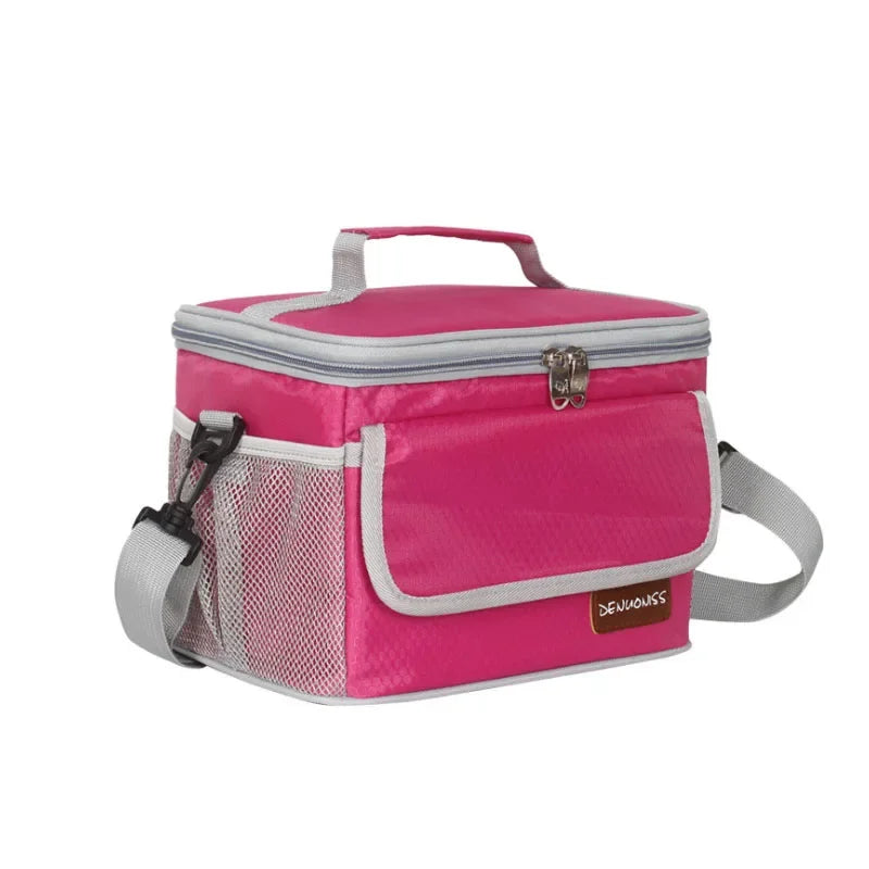 Portable Insulated Bags Women Men Waterproof and Leakproof Cooler Fridge EVA 6L Thermal Lunch Food Picnic Outdoor Bento Bag Work