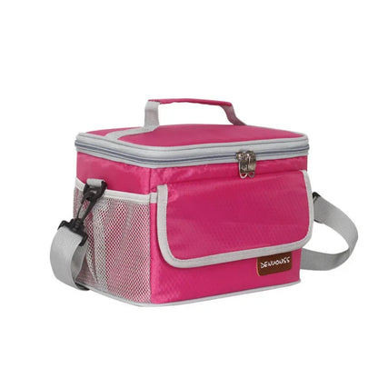 Portable Insulated Bags Women Men Waterproof and Leakproof Cooler Fridge EVA 6L Thermal Lunch Food Picnic Outdoor Bento Bag Work