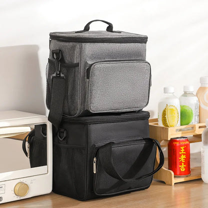 Portable Lunch Bag Outdoor Thermal cooler bag for beer Insulated Tote Cooler Handbag Bento Pouch School Picnic Food Storage Bags