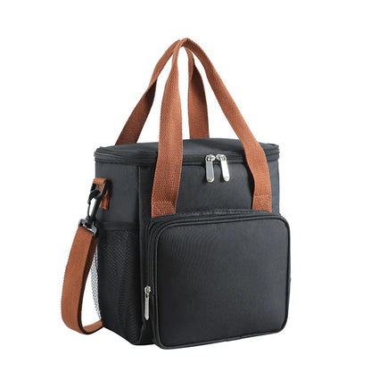 Portable Lunch Bag Travel Beach Beer Leakproof Food Storage Thermal cooler bag Insulated Freezer Bag Drink Camping Picnic Bag